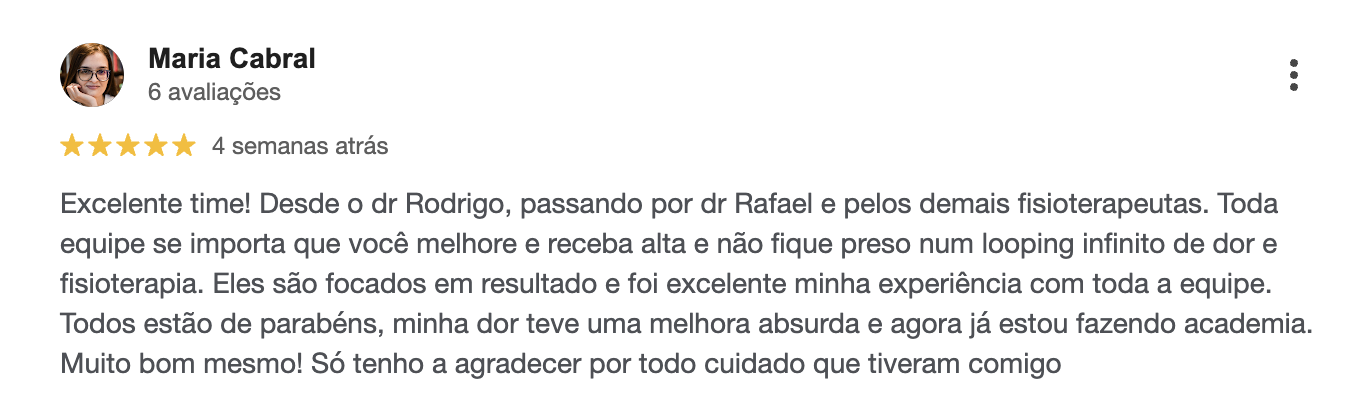 Avaliação de paciente 16