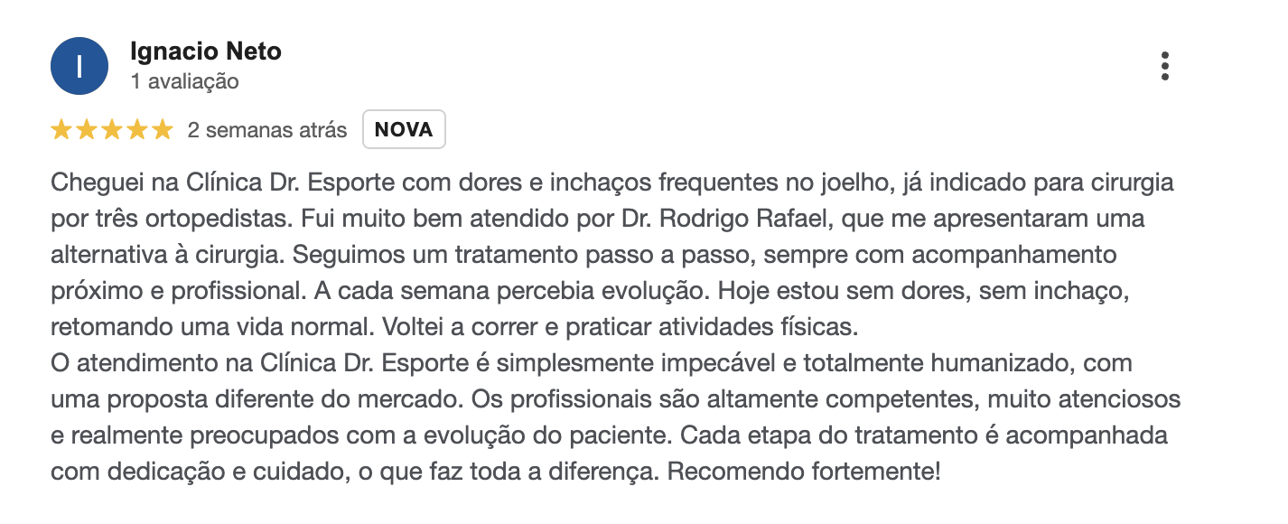Avaliação de paciente 17