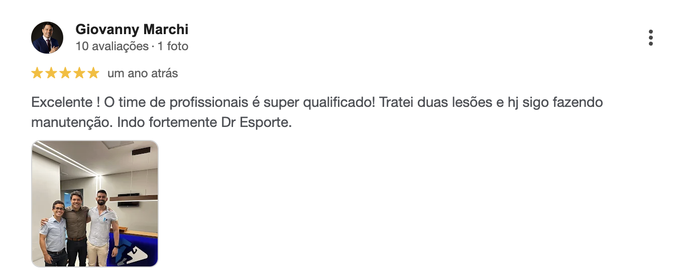 Avaliação de paciente 5