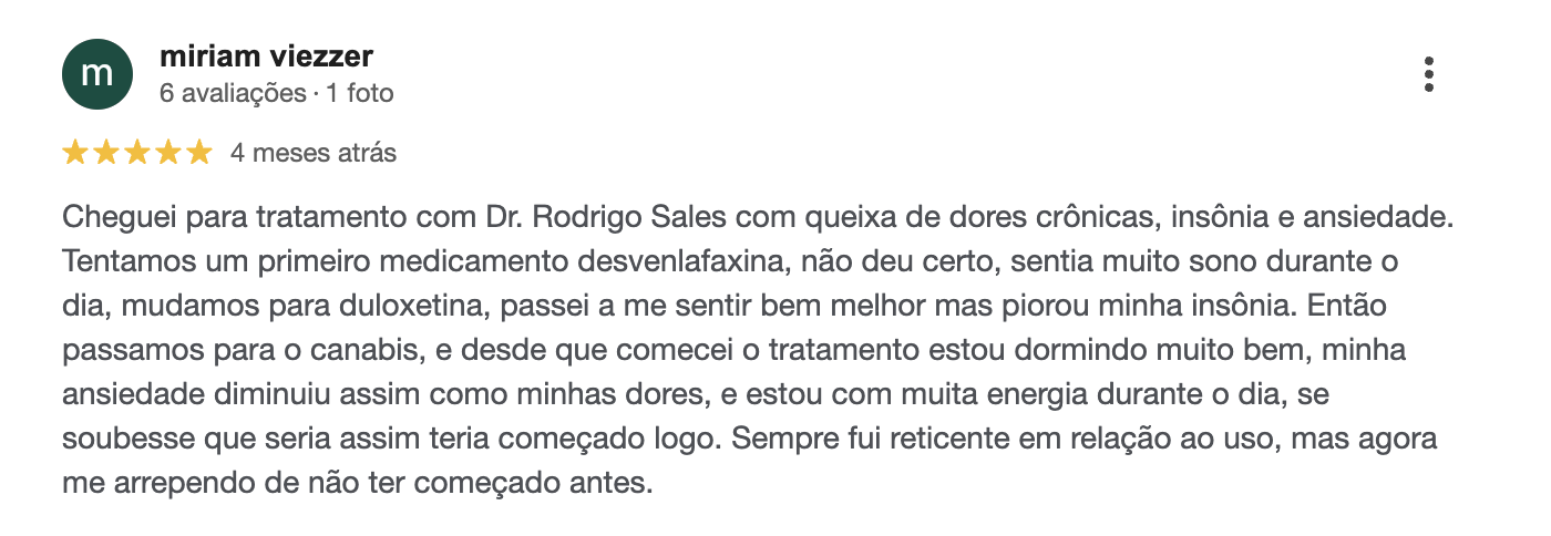 Avaliação de paciente 9